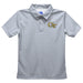 Georgia Tech Yellow Jackets Embroidered Gray Short Sleeve Polo Box Shirt
