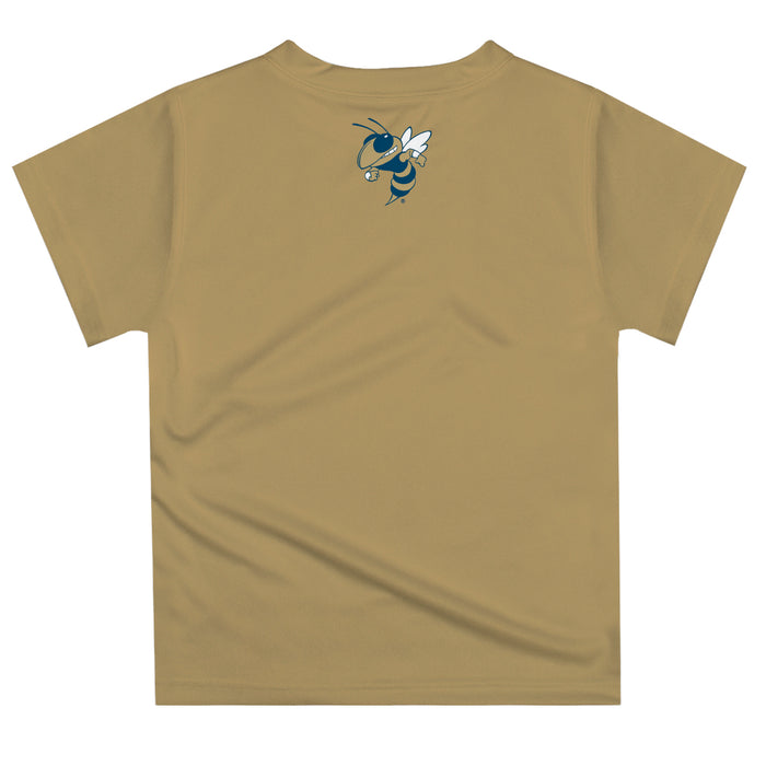Georgia Tech Yellow Jackets Vive La Fete Boys Game Day Gold Short Sleeve Tee - Vive La Fête - Online Apparel Store