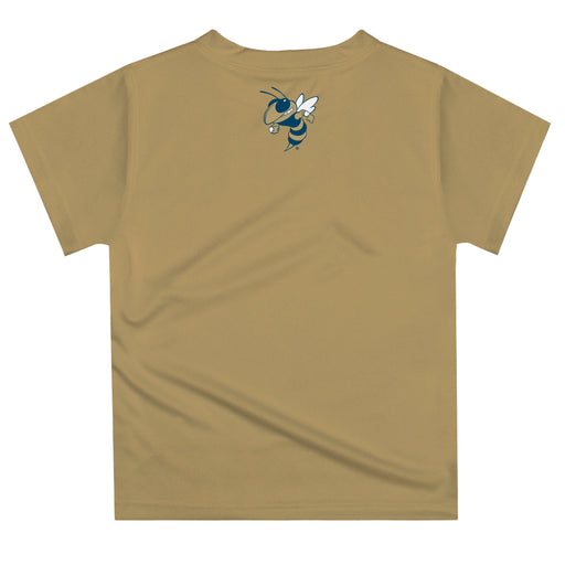 Georgia Tech Yellow Jackets Vive La Fete Boys Game Day Gold Short Sleeve Tee - Vive La Fête - Online Apparel Store
