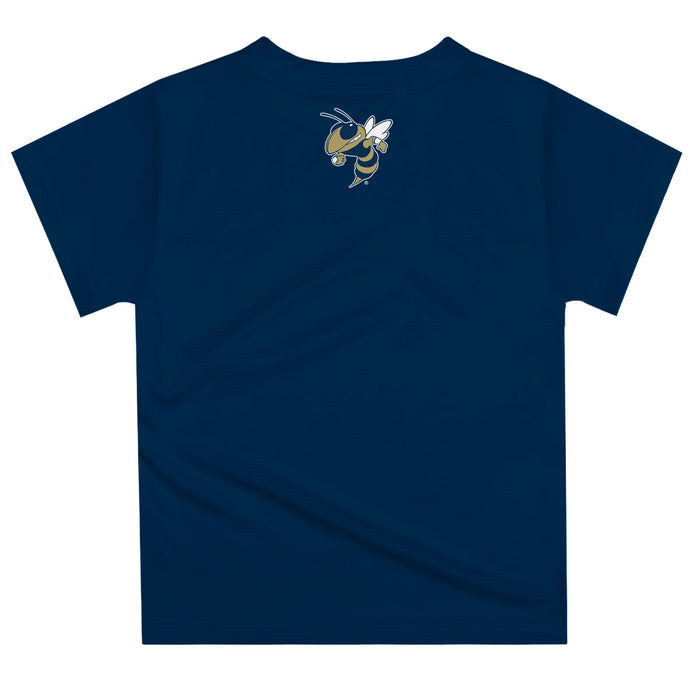 Georgia Tech Yellow Jackets Vive La Fete Boys Game Day Gold Short Sleeve Tee - Vive La Fête - Online Apparel Store