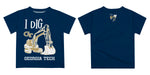Georgia Tech Yellow Jackets Vive La Fete Boys Game Day Gold Short Sleeve Tee - Vive La Fête - Online Apparel Store