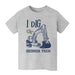 Georgia Tech Yellow Jackets Vive La Fete Excavator Heather Grey Cotton Short Sleeve Tee