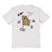 Georgia Tech Yellow Jackets Hand Sketched Vive La Fete Impressions Icones Kids White T-shirt
