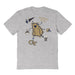 Georgia Tech Yellow Jackets Hand Sketched Vive La Fete Impressions Icones Kids Grey T-shirt