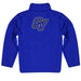 Grand Valley State Lakers  Vive La Fete Game Day Solid Blue Quarter Zip Pullover Sleeves - Vive La Fête - Online Apparel Store