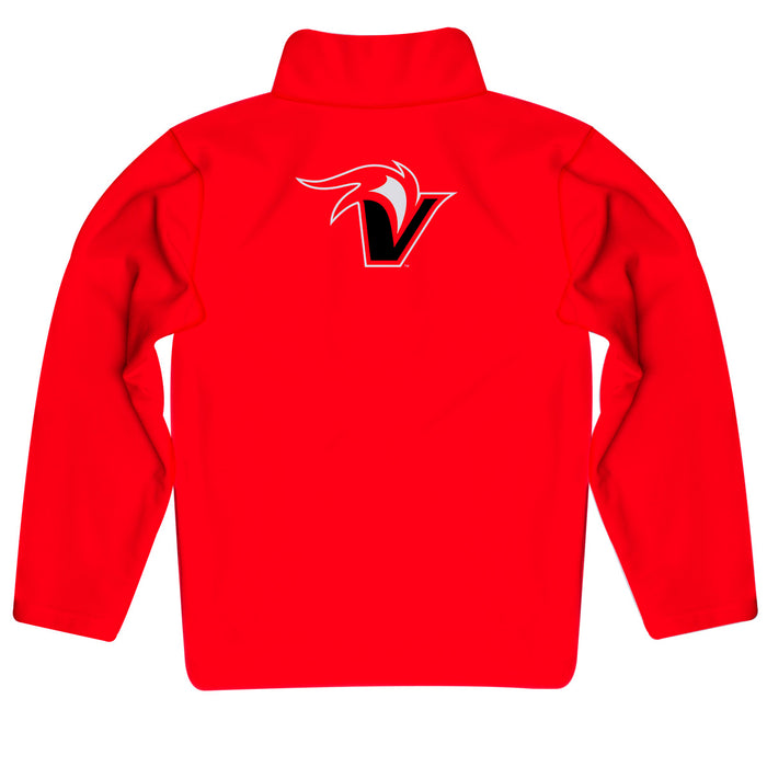 Hawaii Hilo Vulcans Vive La Fete Game Day Solid Red Quarter Zip Pullover Sleeves - Vive La Fête - Online Apparel Store