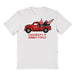 Hawaii Hilo Vulcans Hand Sketched Vive La Fete Impressions Truck Kids White Cotton T-shirt