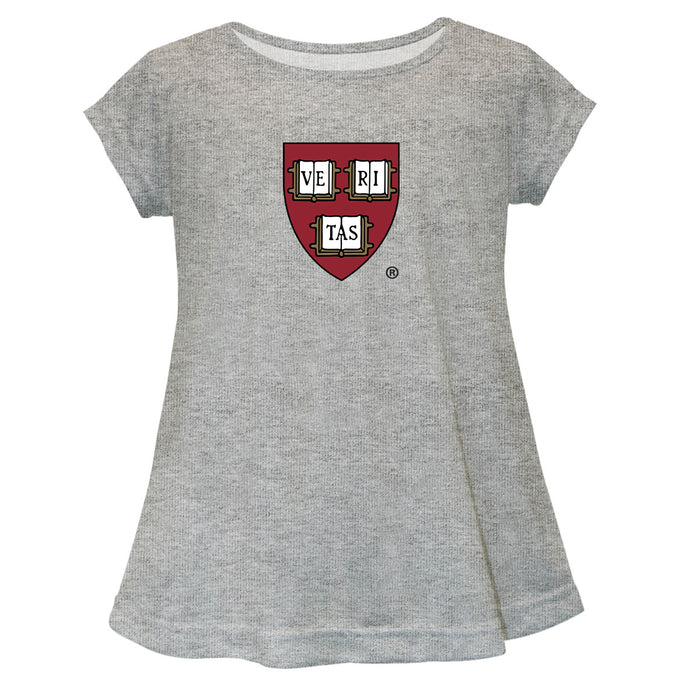Harvard Crimson Short Sleeve Youth Cotton Top