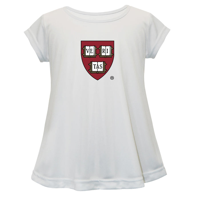 Harvard Crimson Short Sleeve Youth Cotton Top