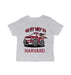 Harvard Crimson Vive La Fete On My Way Monster Truck Heather Grey Cotton Short Sleeve Tee
