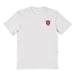 Harvard Crimson Vive La Fete Impressions Artwork White Womens Cotton Tshirt
