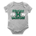 Hawaii Rainbow Warriors Vive La Fete Infant Game Day Green Short Sleeve Bodysuit