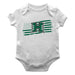Hawaii Rainbow Warriors Vive La Fete Infant Game Day White Short Sleeve Bodysuit
