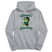 Hawaii Rainbow Warriors Dinorrific Heather Grey Cotton Youth Hoodie