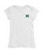 Hawaii Rainbow Warriors Hand Sketched Vive La Fete Impressions Artwork White Girls Cotton Short Sleeve Tee