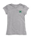 Hawaii Rainbow Warriors Hand Sketched Vive La Fete Impressions Artwork Grey Girls Cotton Short Sleeve Tee