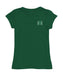 Hawaii Rainbow Warriors Hand Sketched Vive La Fete Impressions Artwork Green Girls Cotton Short Sleeve Tee
