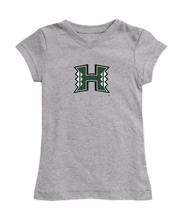 Hawaii Rainbow Warriors Girl´s Fitted Cotton T-shirt