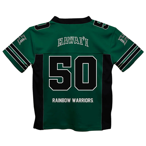 Hawaii Rainbow Warriors Vive La Fete Game Day Green Boys Fashion Football T-Shirt - Vive La Fête - Online Apparel Store