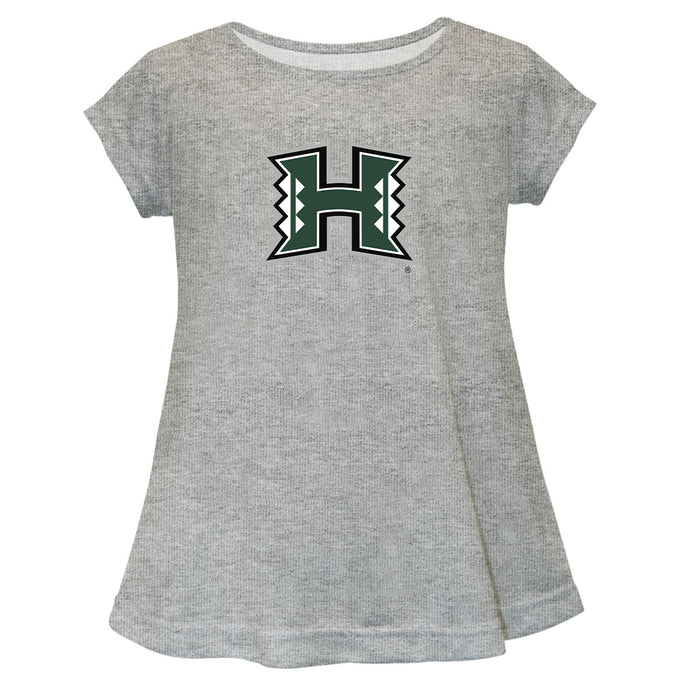 Hawaii Rainbow Warriors Short Sleeve Youth Cotton Top