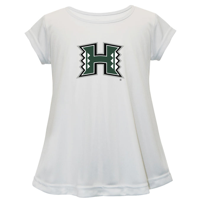 Hawaii Rainbow Warriors Short Sleeve Youth Cotton Top