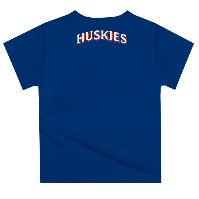 HCU Houston Christian Huskies Vive La Fete Excavator Boys Game Day Blue Short Sleeve Tee - Vive La Fête - Online Apparel Store