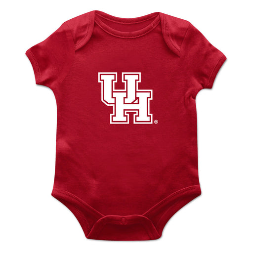Houston Cougars Cotton Short Sleeve Bodysuit Red