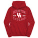 University of Houston Cougars Vive La Fete Red Cotton Youth Hoodie