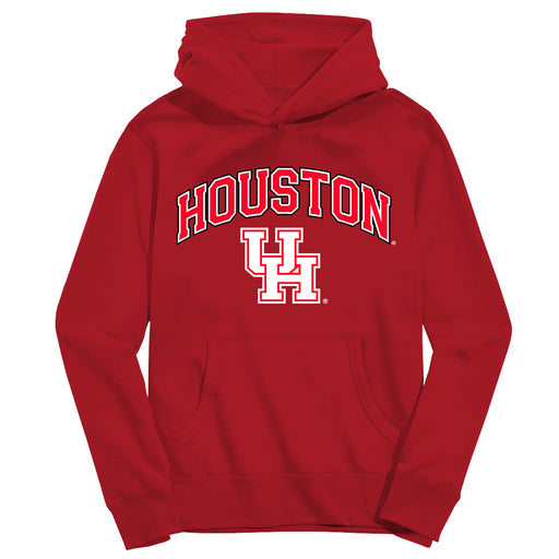 University of Houston Cougars Vive La Fete Red Cotton Youth Hoodie