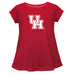 Houston Cougars Short Sleeve Youth Cotton Top Red