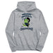 Howard University Bison Dinorrific Heather Grey Cotton Youth Hoodie