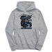 Howard University Bison Full Speed Heather Grey Cotton Youth Hoodie