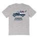 Howard University Bison Hand Sketched Vive La Fete Impressions Truck Kids Grey Cotton T-shirt