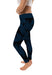 Howard University Bison Vive La Fete Paint Brush Logo on Waist Women Blue Yoga Leggings - Vive La Fête - Online Apparel Store