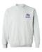 High Point University Panthers HPU Hand Sketched Vive La Fete Impressions Artwork White Crew Neck Sweatshirt for Women