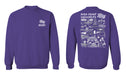 High Point University Panthers HPU Hand Sketched Vive La Fete Impressions Artwork Purple Crew Neck Sweatshirt for Women - Vive La Fête - Online Apparel Store