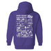 High Point University Panthers HPU Hand Sketched Vive La Fete Impressions Artwork Purple Cotton Fleece Long Sleeve Hoodi - Vive La Fête - Online Apparel Store