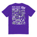 High Point Panthers HPU Vive La Fete Impressions Artwork Purple Womens Cotton Tshirt - Vive La Fête - Online Apparel Store