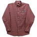 Henderson State Reddies Embroidered Red Gingham Long Sleeve Button Down