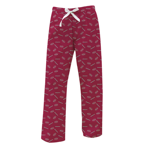 Henderson State Reddies Vive La Fete Game Day All Over Logo Womens Lounge Pants