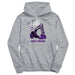 College of the Holy Cross Vive La Fete Excavator Grey Cotton Hoodie