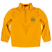 U of I Vandals Vive La Fete Game Day Solid Gold Quarter Zip Pullover Sleeves