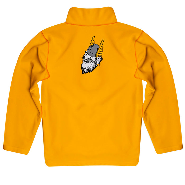 U of I Vandals Vive La Fete Game Day Solid Gold Quarter Zip Pullover Sleeves - Vive La Fête - Online Apparel Store