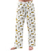 Idaho Vandals Repeat Print Hand Sketched Vive La Fete Impressions Artwork Womens White Lounge Pants