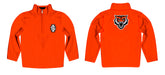 Idaho State University Bengals ISU Vive La Fete Game Day Solid Orange Quarter Zip Pullover Sleeves - Vive La Fête - Online Apparel Store