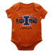  Illinois Fighting Illini Vive La Fete Infant Game Day Orange Short Sleeve Bodysuit