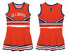  Illinois Fighting Illini Vive La Fete Game Day Orange Sleeveless Chearleader Set - Vive La Fête - Online Apparel Store