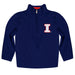 Illinois Fighting Illini Vive La Fete Game Day Navy Quarter Zip Pullover Sleeves - Vive La Fête - Online Apparel Store