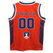 Illinois Fighting Illini Vive La Fete Game Day Orange Boys Fashion Basketball Jersey - Vive La Fête - Online Apparel Store
