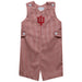 Indiana Hoosiers Embroidered Red Gingham Boys Jon Jon